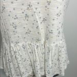 Lucky Brand Floral Sleeveless Peplum Top Photo 2