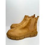 BP  Chelsea Boots Nya Faux Suede‎ Tan Size 10 Lug Sole Ankle Booties Photo 1