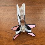 Anthropologie  Black and White Dog Hair Clip Photo 3