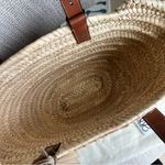 Loewe  x Paula’s Ibiza Basket Small Bag in Palm Leaf with Leather Handles in Tan Photo 4