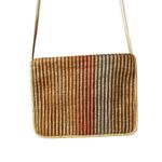 Vintage Carlos Falchi Leather Shoulder Bag Photo 5