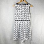 Trina Turk  White Black Lucenda A-Line Dress Size 6 Photo 2