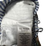 Vineyard Vines  Striped Embroidered Shorts Women's Size 4 Blue White Yellow Pink Photo 3