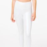 Zyia  Active White Unicorn Luxe Iridescent 7/8 Legging Size 6-8 Photo 1