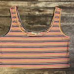 EXPRESS OneEleven Striped Crop Tank Photo 0