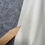 Liz Claiborne  Chemise Vintage 90s Blouse Women's 12 Ivory Button Back Minimalist Photo 6