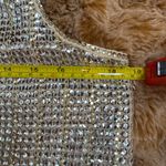 Forever 21  Silver Sequin Mini Dress size L Photo 5