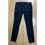 Madewell Low Rise Womens Blue Jeans Size 28 x 32 Dark Blue Wash Denim Skinny Photo 2