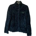 Pendleton Fleece Sherpa Full Zip Navy Blue Jacket Women's Size Large Photo 0