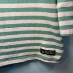 Matilda Jane Women's Striped Tunic Top Shirt Pink Sage Round Neck Stretch Medium Photo 5