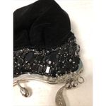 Prezzo Womens Chunky Stones Evening Bag Black Rhinestones Velvety‎ *craft Photo 8