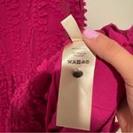 Maeve Anthropologie  Blythe‎ textured midi dress rose pink XS Photo 4