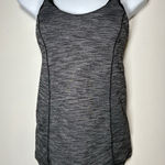 LULULEMON Size 4 Athletica Tank Top Heathered Gray Activewear Gym Yoga Pilates Photo 0