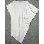 Athleta Women's Asymmetrical White Dress S Sunlover Hilo UPF 50+ Coverup Beach Photo 2