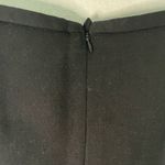 Harvé Benard Long Wool Black Pleated Skirt Photo 7