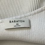 Babaton One Shoulder Crop Tank sculpt knit womens White (xsmall) going out party Photo 1