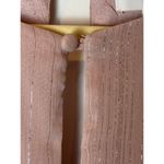 superdown  Pink Dusty Rose Long Sleeve Tamara Open‎ Front Romper Size M NWT Photo 5