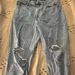 H&M  Ripped Mom Jeans High-Waisted Photo 3