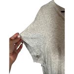 Tommy Bahama Gray Short Sleeve Crew Neck High Low Hem Shirt Women Photo 3