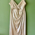 Yumi Kim  Women’s Keira Dress Metallic Champagne Photo 2