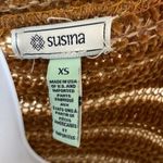 Nordstrom  Susina Brown Open Front Cardigan Photo 5