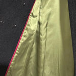 J.Crew  Vintage dark gray Wool Peacoat fall winter lime green lining button Photo 3