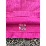 OQQ Bodycon Mini Dress Sleeveless Ribbed Hot Pink Casual Party Size M Size M Photo 2