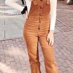 Forever 21 Burnt Orange Corduroy Jumpsuit  Photo 0