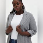 Torrid gray Open Front Blazer Photo 3
