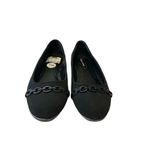 Black Rivet  Flats Size 7W Photo 2