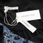 Derek Lam  - Animal Print Cross Strap Silk Dress. Photo 3