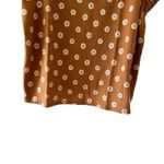 Market & Spruce  Linen Blend Adjustable Straps Bohemian Mustard Brown XXL #1881 Photo 2