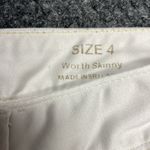 Lilly Pulitzer Worth Skinny White Jeans Size 4 Photo 3