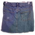 Bongo Vintage Y2K Distressed Denim Mini Skirt Size Medium EUC Photo 1