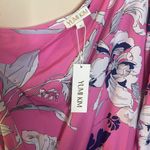 Yumi Kim  Pink Floral One Shoulder Dress Size M Photo 4
