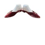 Birdies The Swan Pink Velvet Jeweled Pointed Toe Slip On Mules Size 9.5 NWOB Photo 5