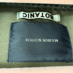 Maison Scotch Botanic Summer Military Jacket Green Size 6 Photo 2