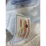 Miss Sparkling White Eyelet Dress Pullover Beach Boho Surplice V Neck Womens XL‎ Photo 4