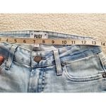 Paige  Verdugo Ankle Jeans Mid/Low Rise Distressed Light Vintage Wash Blue 25 Photo 10