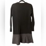 White + Warren black and gray cashmere sweater dress Photo 1