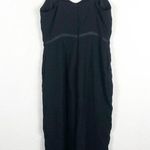 Anthropologie  Maeve Magdalena Jumpsuit Size 12 Black Sleeveless Classic Photo 12