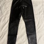 BP  Black Faux Leather Leggings High Waisted Women’s Smallest  Photo 1