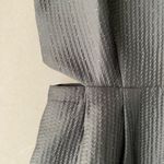 Madewell  sz 12 black & metallic gold sparkle midriff‎ cut out sheath mini dress Photo 4