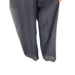 New Want and Need Womens Jumpsuit Medium Black Sleeveless Lace Lined Sheer Photo 4