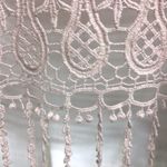 πππH & M Pink Crochet Boho Vibe Vest Photo 1