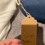 White Formal Dress Size 4 Photo 9