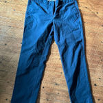 Boden royalcore cropped business casual 10 pants Black Photo 0