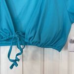 Old Navy  Blue Swim Top Size‎ Large Photo 3