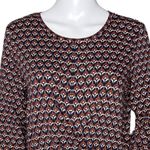 Hatley Dress Womens Medium Blue Red Micro Blooms Martine A Photo 4