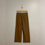 Alice + Olivia  Classics Wide Leg Trouser Pants in Tan/Brown size 2 Photo 2